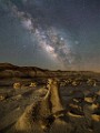 Night Skies  Bisti Badlands, NM : Milky Way, Night Skies