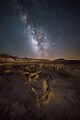 Night Skies  Bisti Badlands, NM : Milky Way, Night Skies