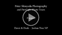 Joshua Tree Dawn and Dusk