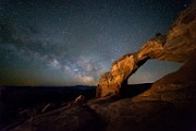 Moab Night Sky : Moab, Nigth Skies, Broken Arch