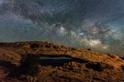 Moab Night Sky : Moab, Nigth Skies, Mesa Arch