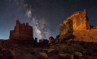 Moab Night Sky : Moab, Nigth Skies, Park Avenue, Arches National Park