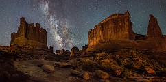 Moab Night Sky : Moab, Nigth Skies, Park Avenue, Arches National Park