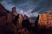 Moab Night Sky : Moab, Nigth Skies, Fisher Tower