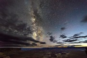 Moab, Utah : Canyonlands, Green River Overlook, Milky Way