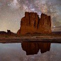 Photography Art Series : Moab, Arches NP, Court House Tower