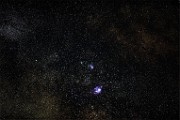 Logoon and Trifid Nebula