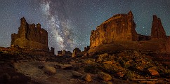 Moab Night Sky : Moab, Nigth Skies, Park Avenue, Arches National Park