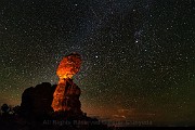 Moab, Utah : Arches National Park, Moab, Night Sky