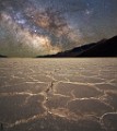 Photography Art Series  Death Valley NP, Bad Water, Milky Way : Death Valley NP, Bad Water, Milky Way