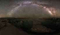 Moonscape Overlook Milky Way  Moonscape Overlook Milky Way : Moonscape Overlook Milky Way