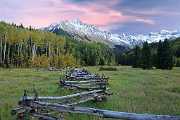 Peter Shinyeda Photography  Early Fall Sunset Colors at the Base of Mt. Sneffels, Colorado : Colorado, Dallas_Divide, Mt._Sneffels, Sunset